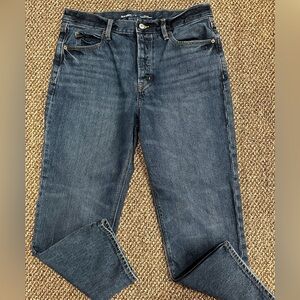 Old Navy slouchy straight jeans